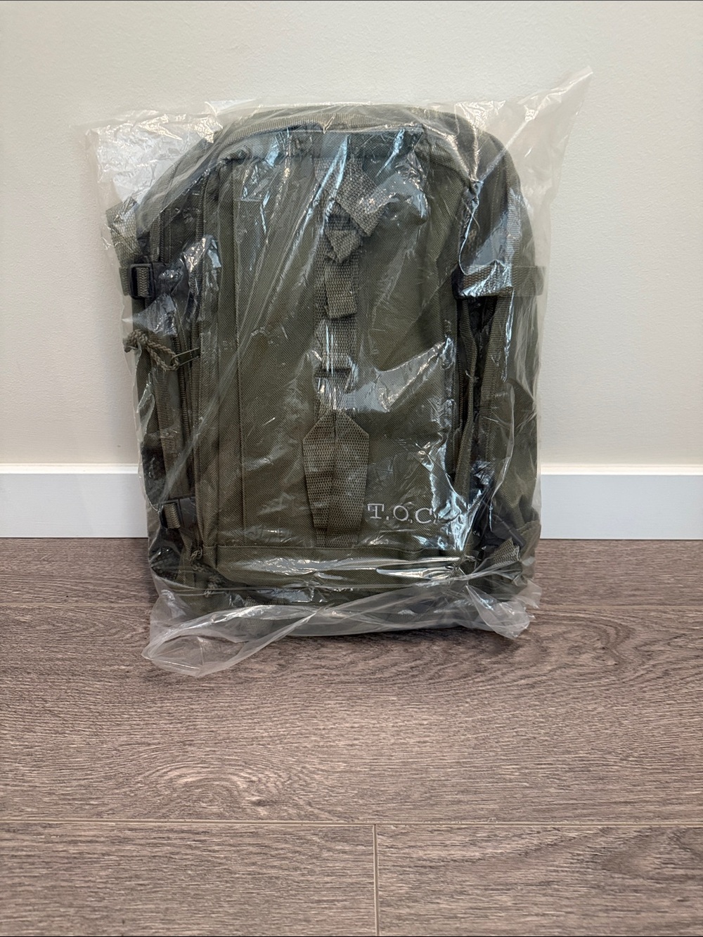 Olive Green Tactical Backpack - Picture 9 of 9
